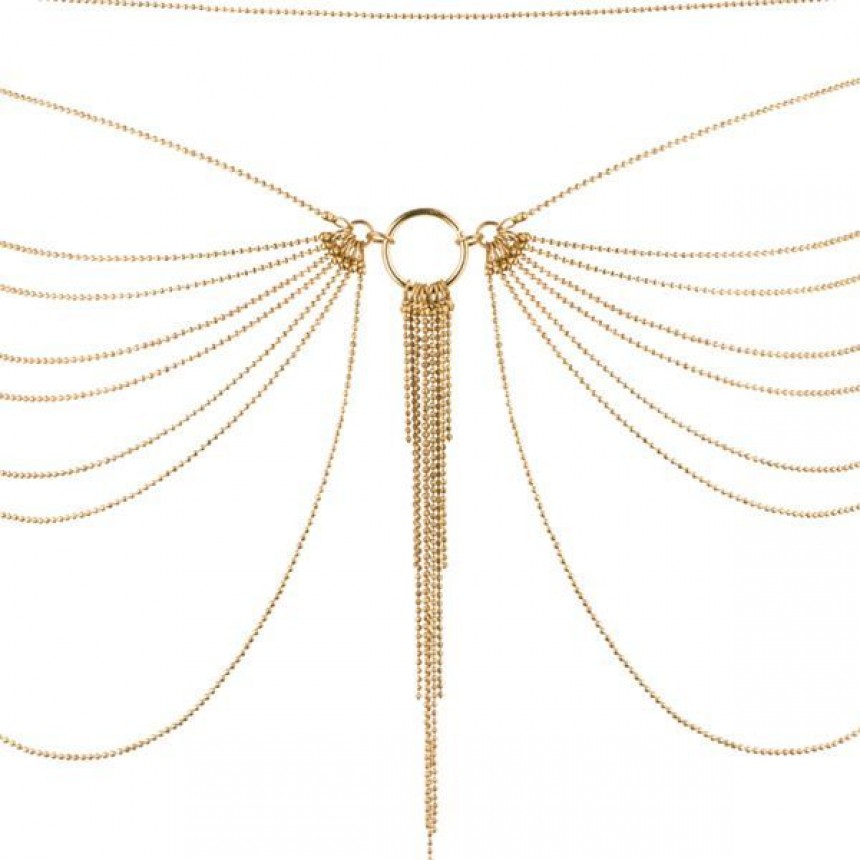Ланцюжок трусики або ліф Bijoux Indiscrets MAGNIFIQUE Waist Chain - Gold
