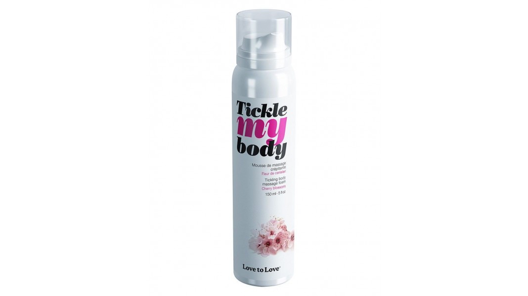 Массажная пена Love To Love TICKLE MY BODY Cherry Blossom (150 мл)