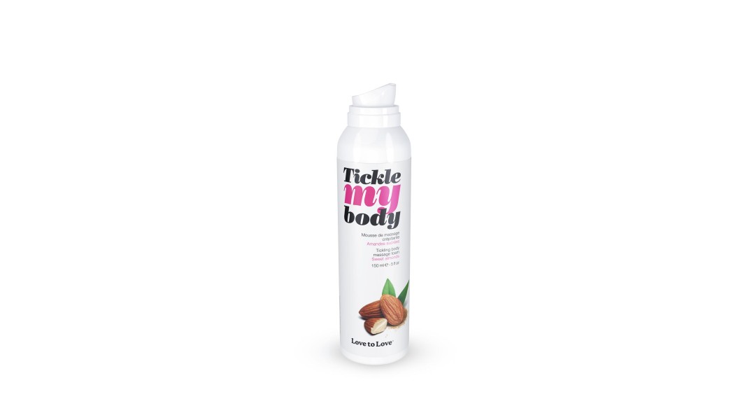 Массажная пена Love To Love TICKLE MY BODY SWEET ALMONDS (150 мл)
