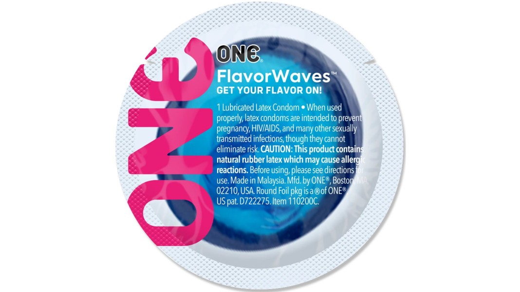 Презерватив ONE FlavorWaves 1 шт со вкусом Mint Chocolate