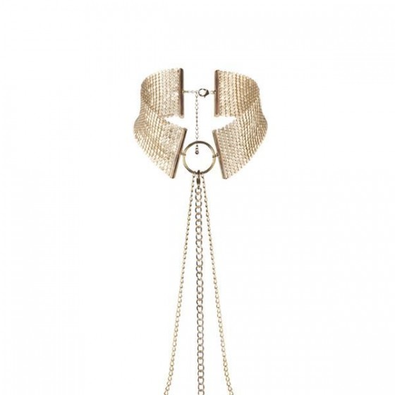 Прикраса Bijoux Indiscrets Desir Metallique Collar-Gold