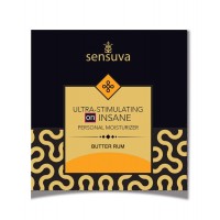 Пробник лубриканта на комбінованій основі Sensuva - Ultra-Stimulating On Insane Butter Rum (6 мл)