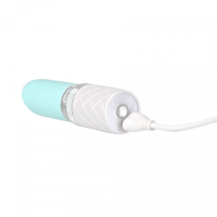 Вібратор Pillow Talk Lusty Luxurious Flickering Massager - Teal