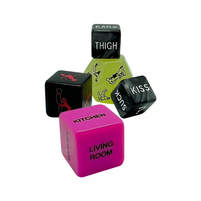 Набор кубиков для взрослых Wooomy Ooo 5 Dice Set (EN)