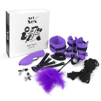 Art of Sex - Soft Touch BDSM Set, Фиолетовый