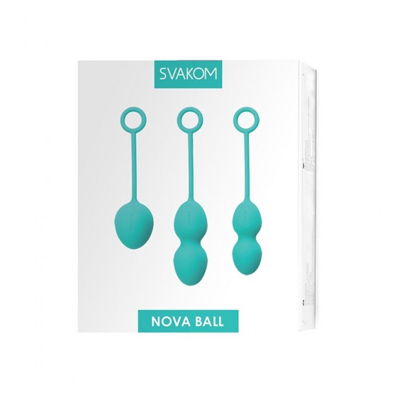 Набір вагінальних кульок Svakom Nova Green