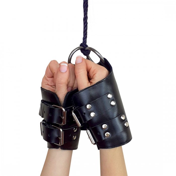 Манжети для підвісу за руки Art of Sex Kinky Hand cuffs For Suspension чорний