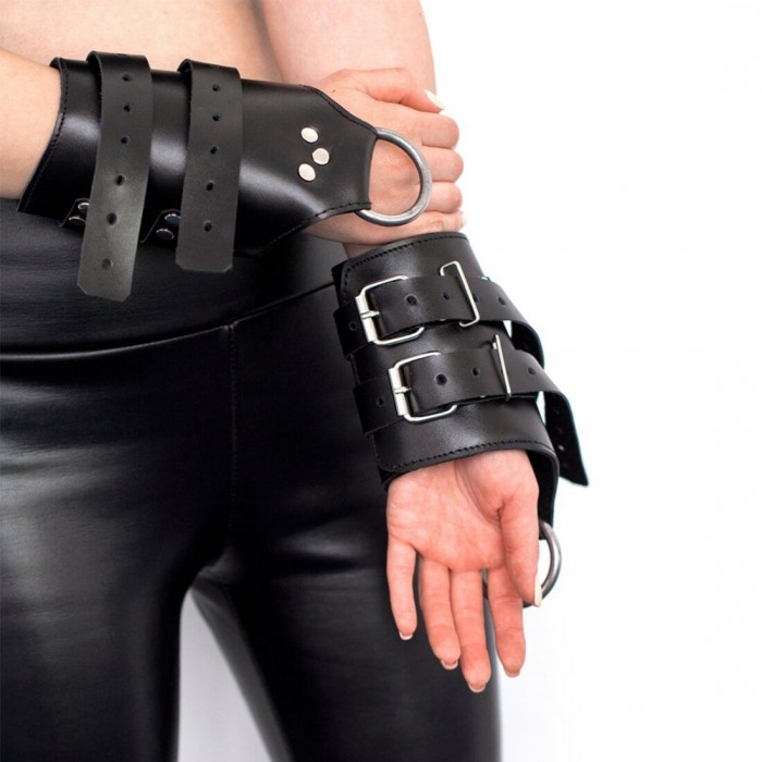 Манжети для підвісу за руки Art of Sex Kinky Hand cuffs For Suspension чорний
