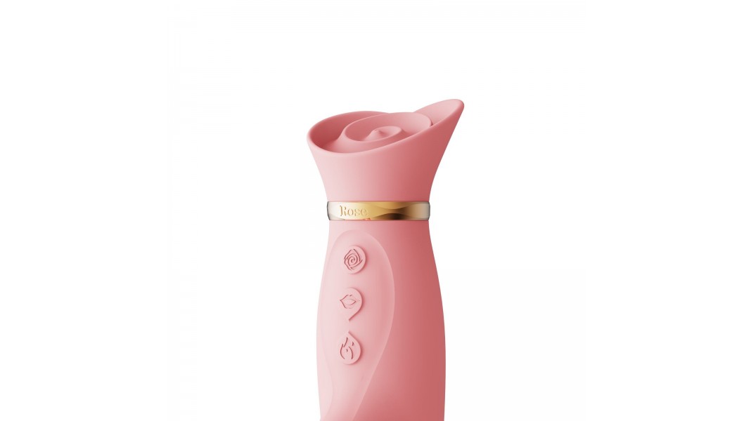 Вібратор Zalo-ROSE Vibrator Strawberry Pink