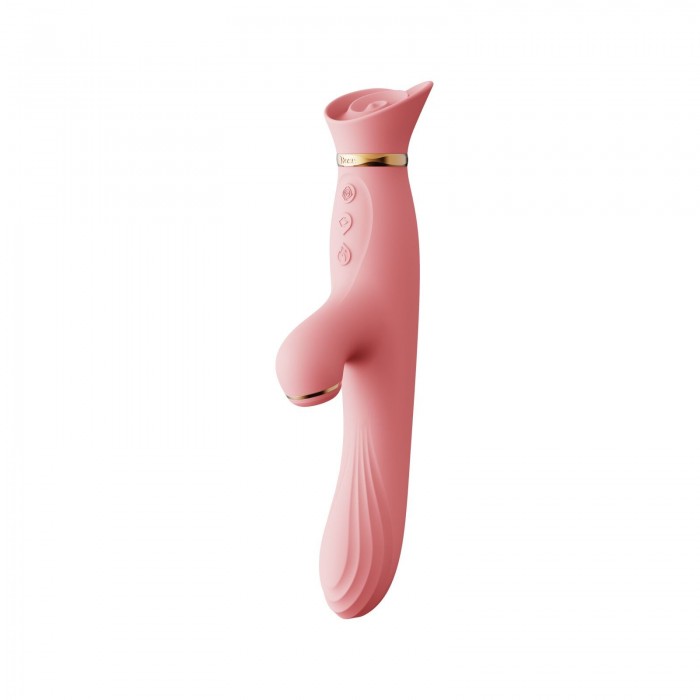 Вібратор Zalo-ROSE Vibrator Strawberry Pink