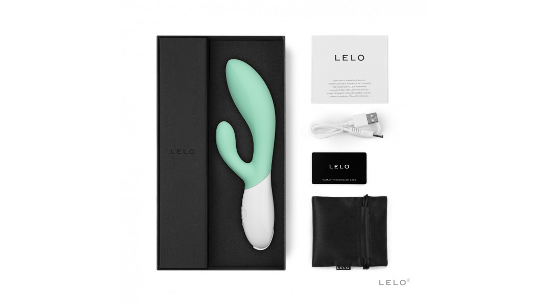 Вібратор кролик LELO Ina 3 Seaweed