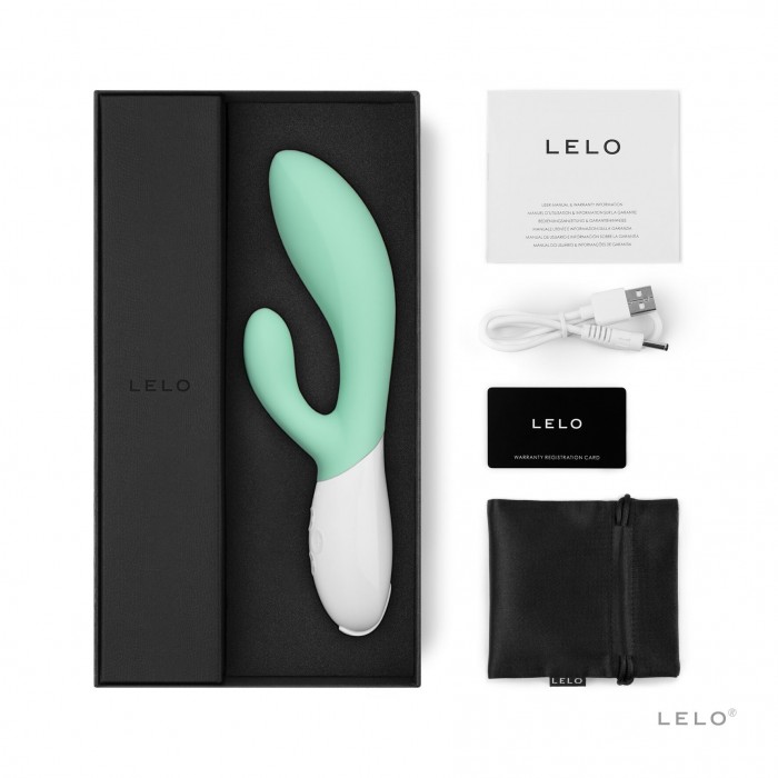 Вібратор кролик LELO Ina 3 Seaweed