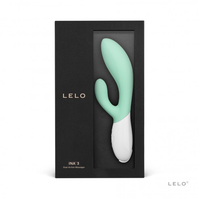 Вібратор кролик LELO Ina 3 Seaweed