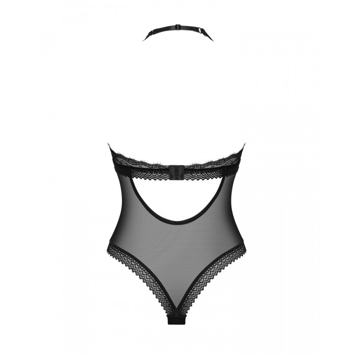 Эротическое боди Obsessive Medilla teddy, размер M/L, Черное