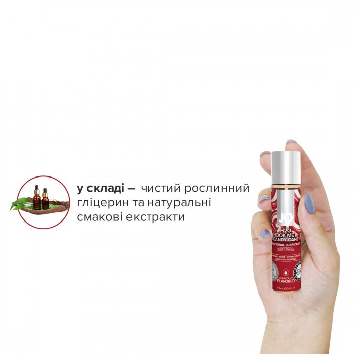 Набір лубрикантів JO Naughty or Nice Gift Set – Candy Cane & Gingerbread (2x30 мл)