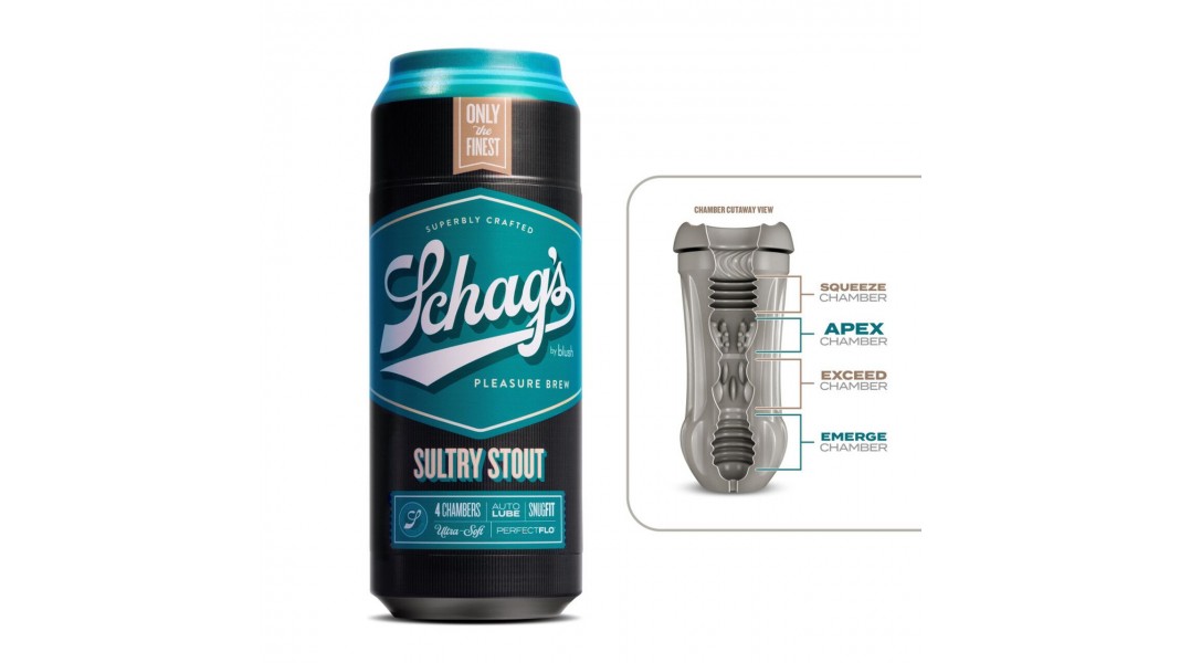 Мастурбатор нейтральний Schag's by Blush - Sultry Stout Masturbator - Frosted