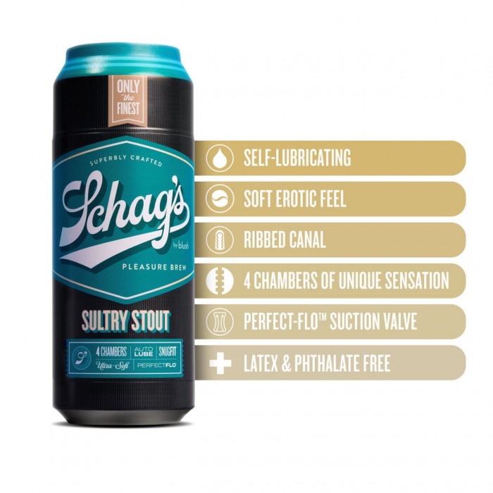 Мастурбатор нейтральний Schag's by Blush - Sultry Stout Masturbator - Frosted