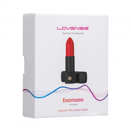 Вібратор Lovense Exomoon (Lipstick Vibrator)