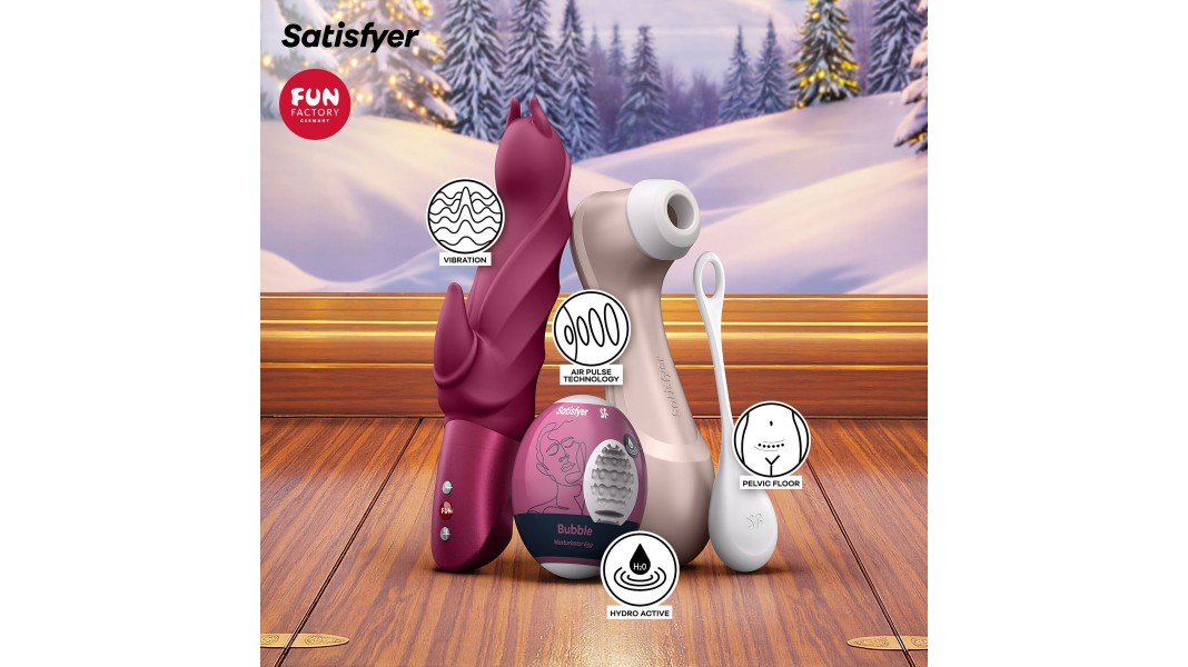 Подарунковий набір Satisfyer Love Express Deluxe Advent Calendar 2026, 24 сюрпризи