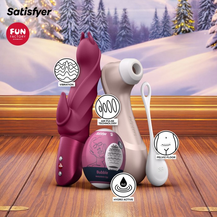 Подарунковий набір Satisfyer Love Express Deluxe Advent Calendar 2026, 24 сюрпризи