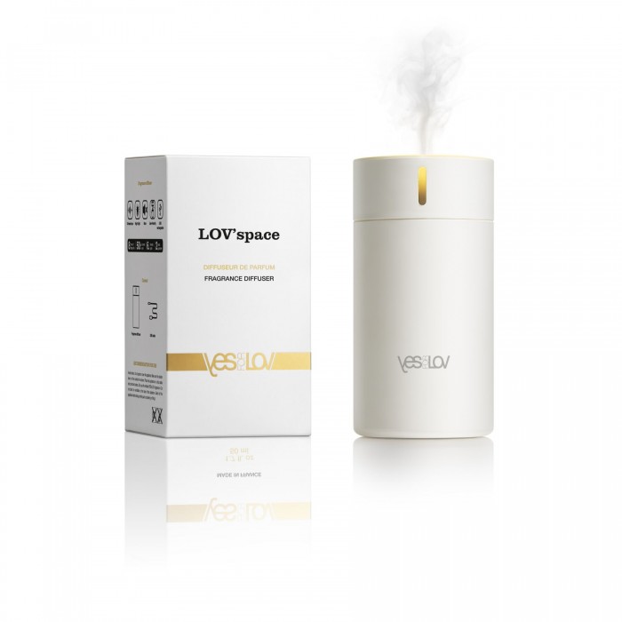 Ароматичний дифузор YESforLOV LOV'space у комплекті з рефілом Bewitching Fragrance Refill