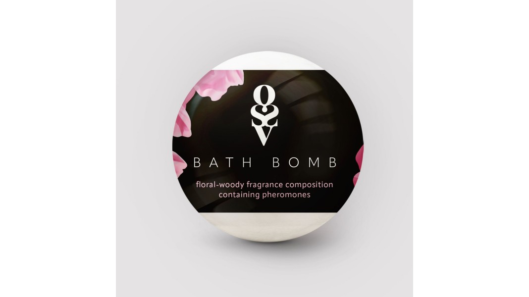 Бомбочка для ванни з феромонами Obsessive Bath bomb Floral - Woody (100 г)