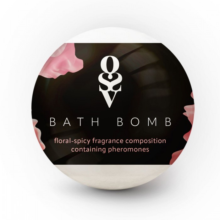 Бомбочка для ванны с феромонами Obsessive Bath bomb Floral - Spicy (100 г)