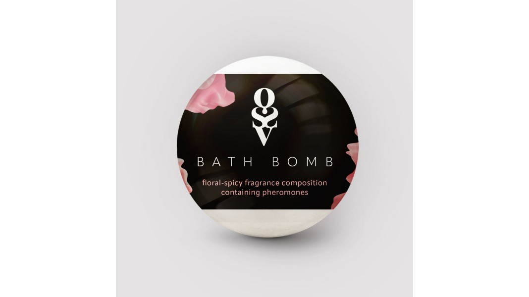 Бомбочка для ванны с феромонами Obsessive Bath bomb Floral - Spicy (100 г)