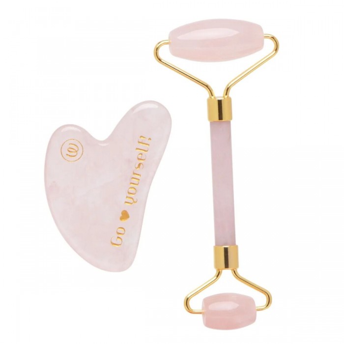 Елегантний набір масажерів гуаша Womanizer Gua Sha Set: ролер і скребок