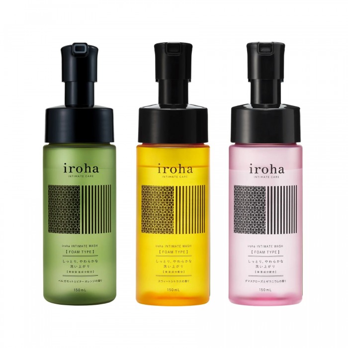 Пена для интимной гигиены Iroha Intimate Wash Foam Type Bergamot and Bitter Orange, объем 150 мл
