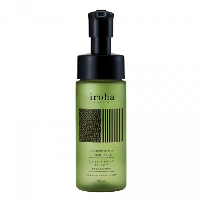 Пена для интимной гигиены Iroha Intimate Wash Foam Type Bergamot and Bitter Orange, объем 150 мл