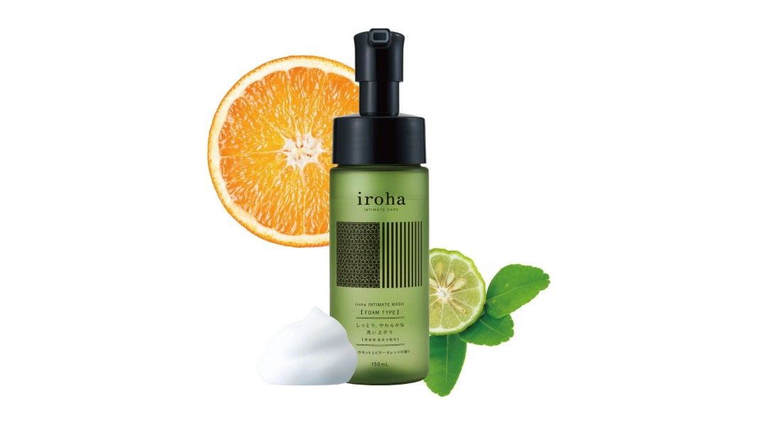 Пена для интимной гигиены Iroha Intimate Wash Foam Type Bergamot and Bitter Orange, объем 150 мл