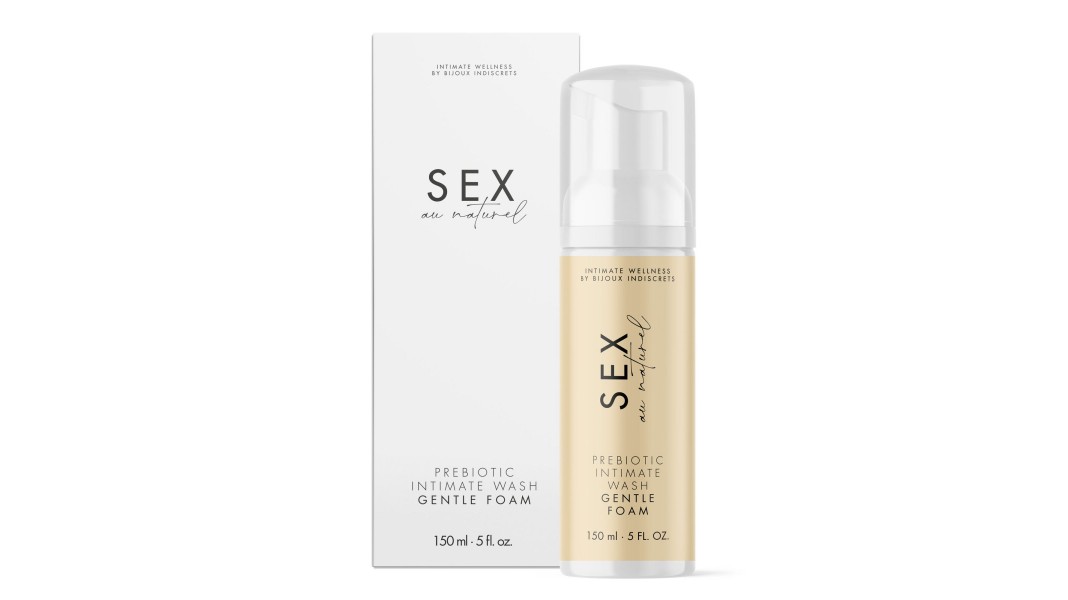 Пена для интимной гигиены Bijoux Indiscrets Sex Au Naturel Prebiotic Intimate Wash Gentle Foam 150мл