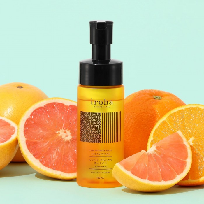 Пена для интимной гигиены Iroha Intimate Wash Foam Type Sweet Citrus, объем 150 мл