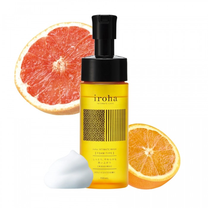 Пена для интимной гигиены Iroha Intimate Wash Foam Type Sweet Citrus, объем 150 мл