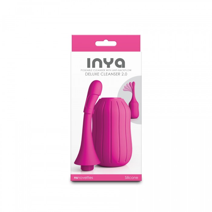 Спринцовка NS Novelties INYA - Deluxe Cleanser 2.0 - Розовый