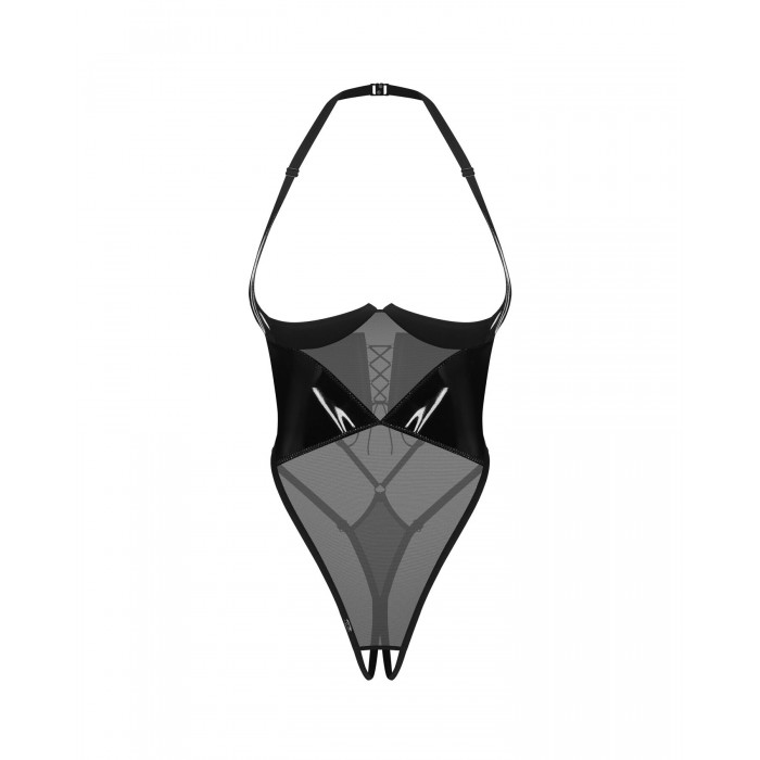 Эротическое боди Obsessive Rolleya crotchless teddy, размер L/XL