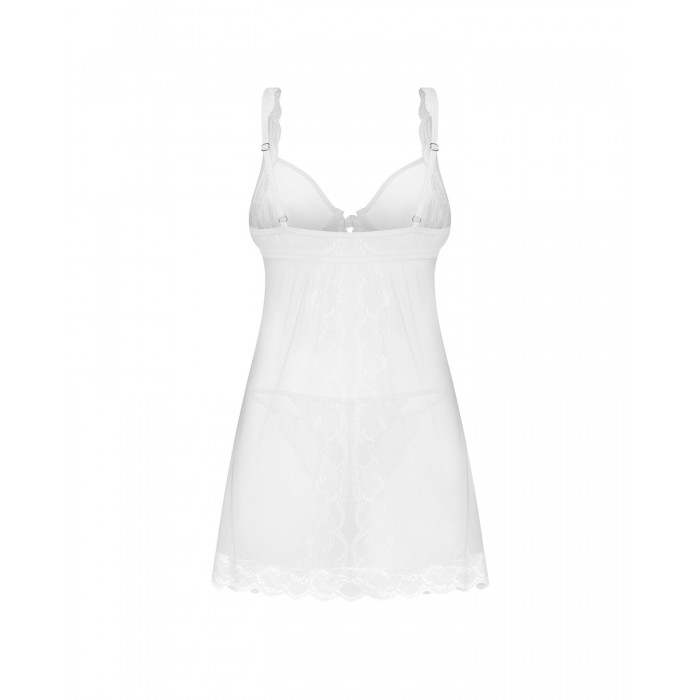 Еротичний бебі-дол Obsessive Weddya babydoll, розмір L/XL