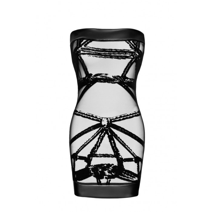 Мини-платье Noir Handmade F359 Bondesque Off-shoulder, размер L
