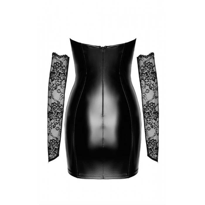 Еротична сукня з рукавичками Noir Handmade F340 Dress with gloves, розмір M