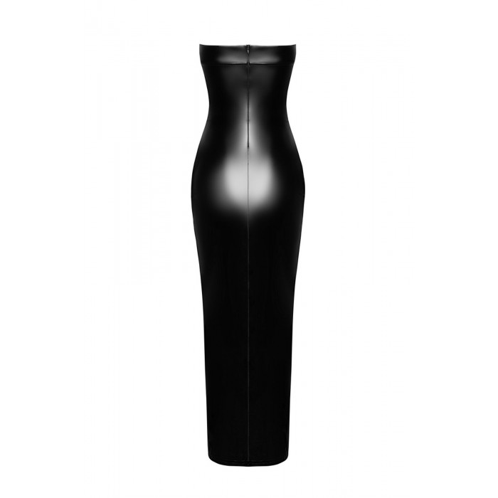 Еротична довга сукня Noir Handmade F336 Powerwetlook, розмір M