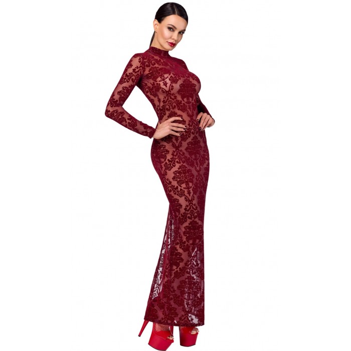 Длинное платье Noir Handmade F383 Kink Royal, размер M