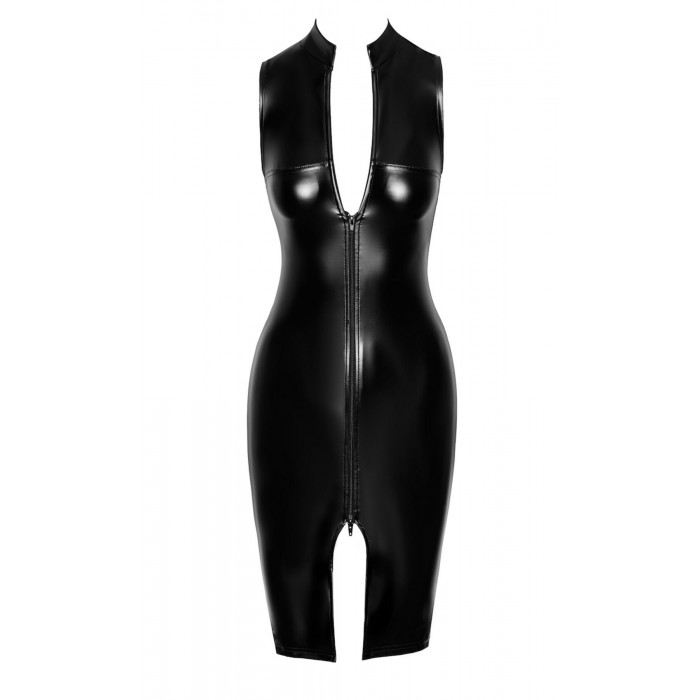 Эротическое мини-платье Noir Handmade F337 Powerwetlook, размер 3XL