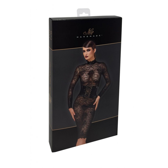 Платье Noir Handmade F375 Noirelle Lace Corset Midi, размер M