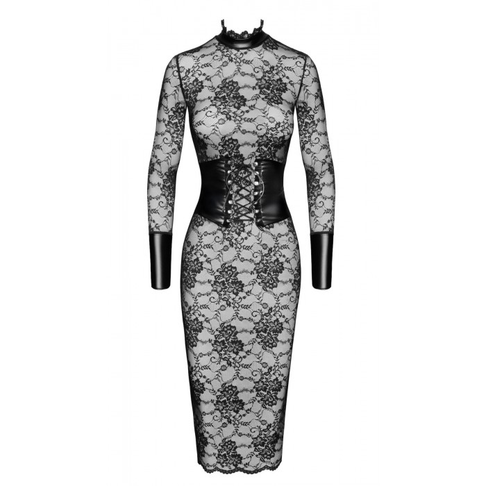 Платье Noir Handmade F375 Noirelle Lace Corset Midi, размер M