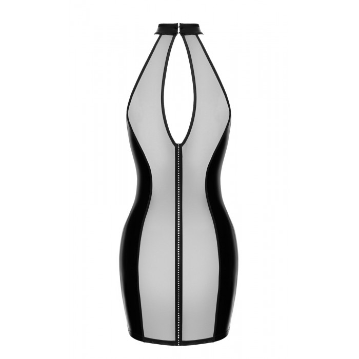 Сукня Noir Handmade F370 Luxuria Crystal Sheer Mini, розмір L