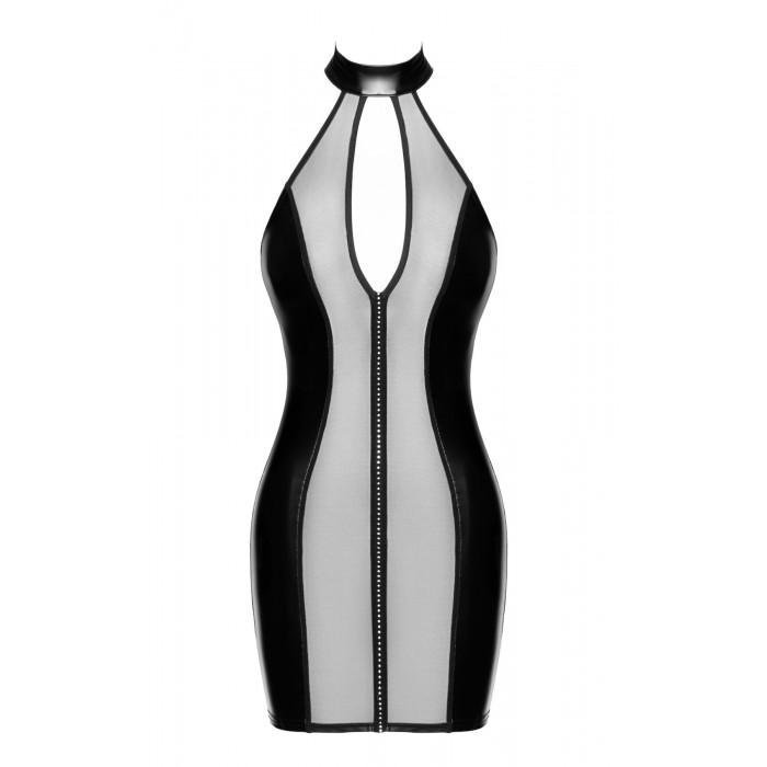 Сукня Noir Handmade F370 Luxuria Crystal Sheer Mini, розмір L