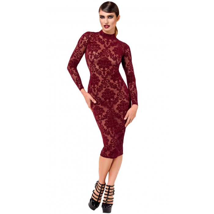 Сукня Noir Handmade F384 Kink Royal міді, розмір S
