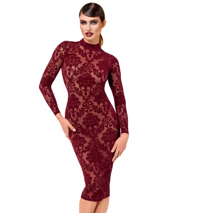 Сукня Noir Handmade F384 Kink Royal міді, розмір S
