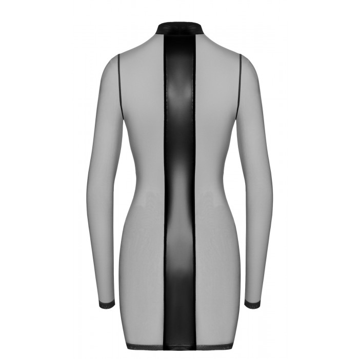 Міні-сукня Noir Handmade F369 Crossfire Mesh & Wetlook, розмір S